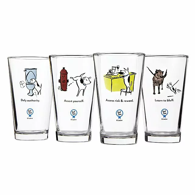 Bad Dog Wisdom Tumblers